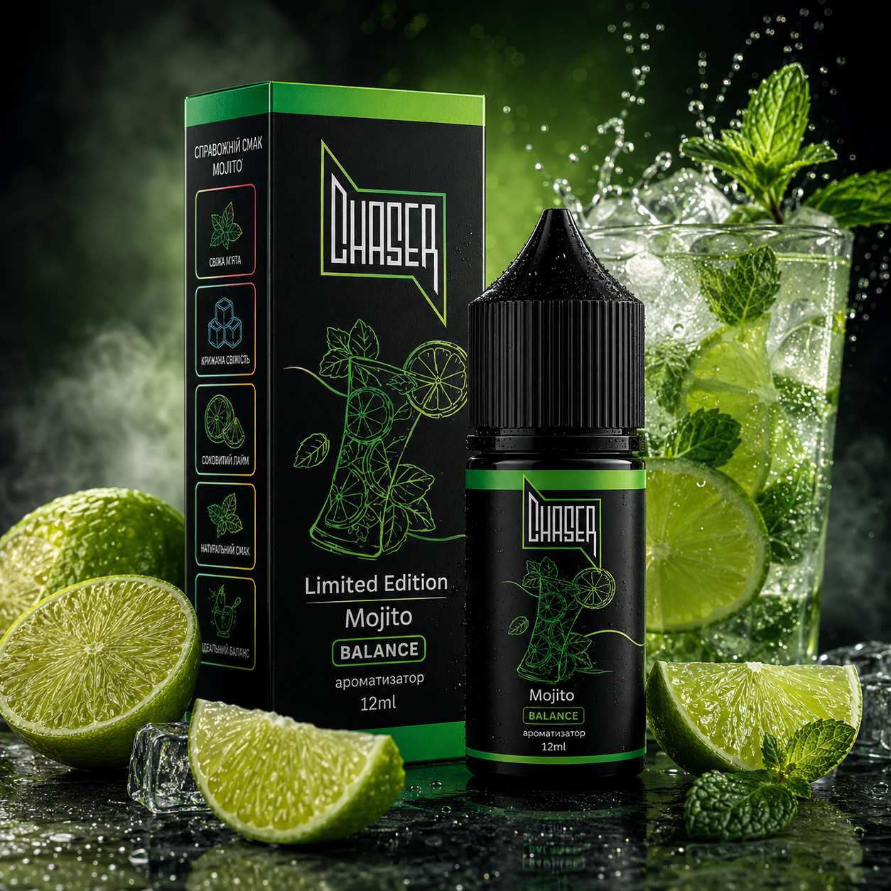 Chaser BLACK Мохіто