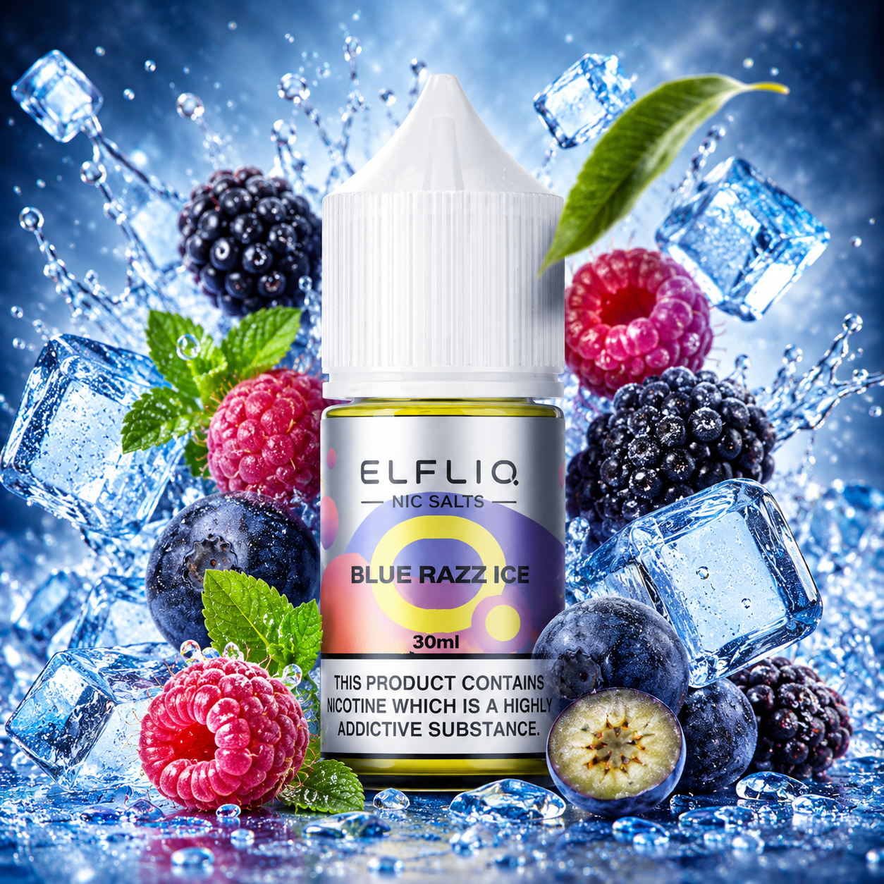 ELFLIQ Blue Razz Ice