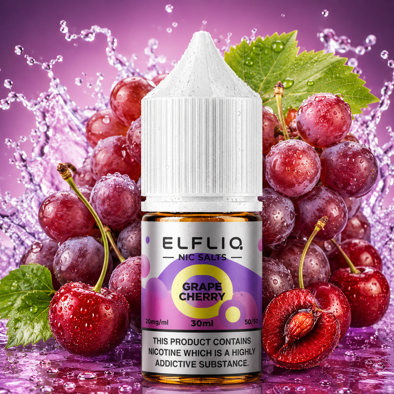 ELFLIQ Grape Cherry