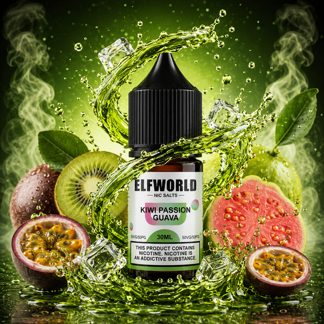 Elfworld 30ml Kiwi Passion Fruit Guava