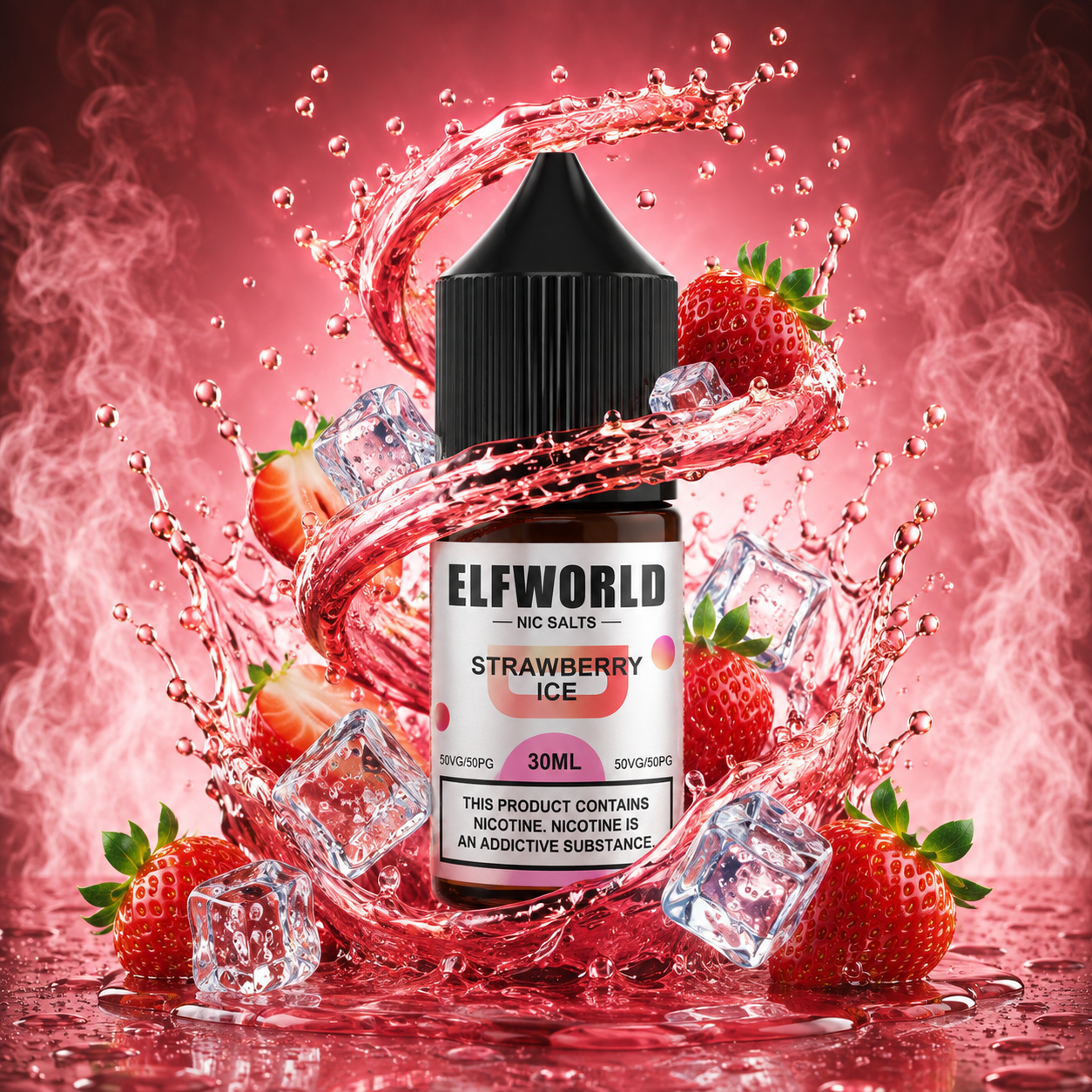 Elfworld 30ml Strawberry Ice