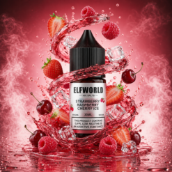 Elfworld 30 мл «Полуниця, малина, вишня, лід»