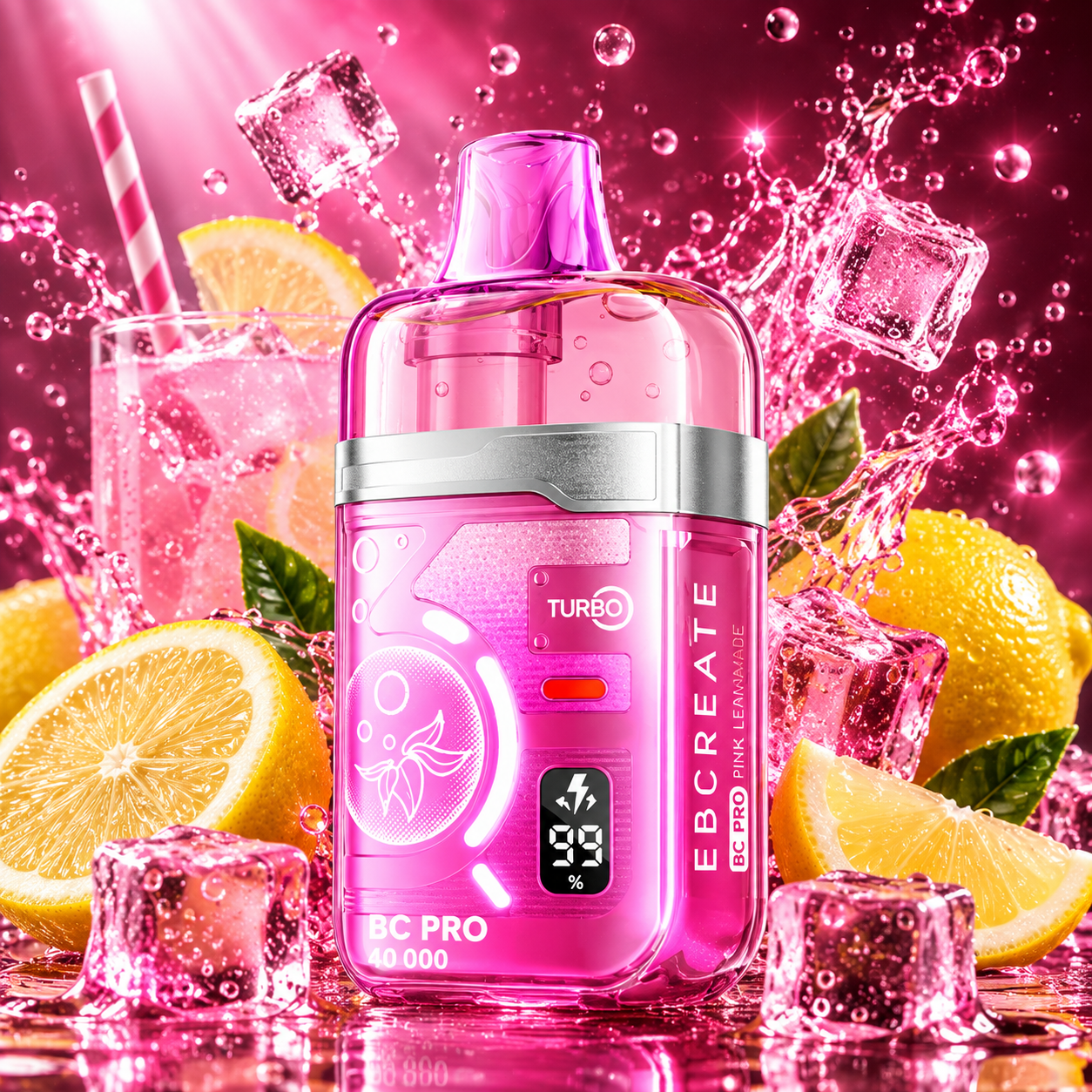 EBCREATE BC PRO 40 000 Pink Lemonade