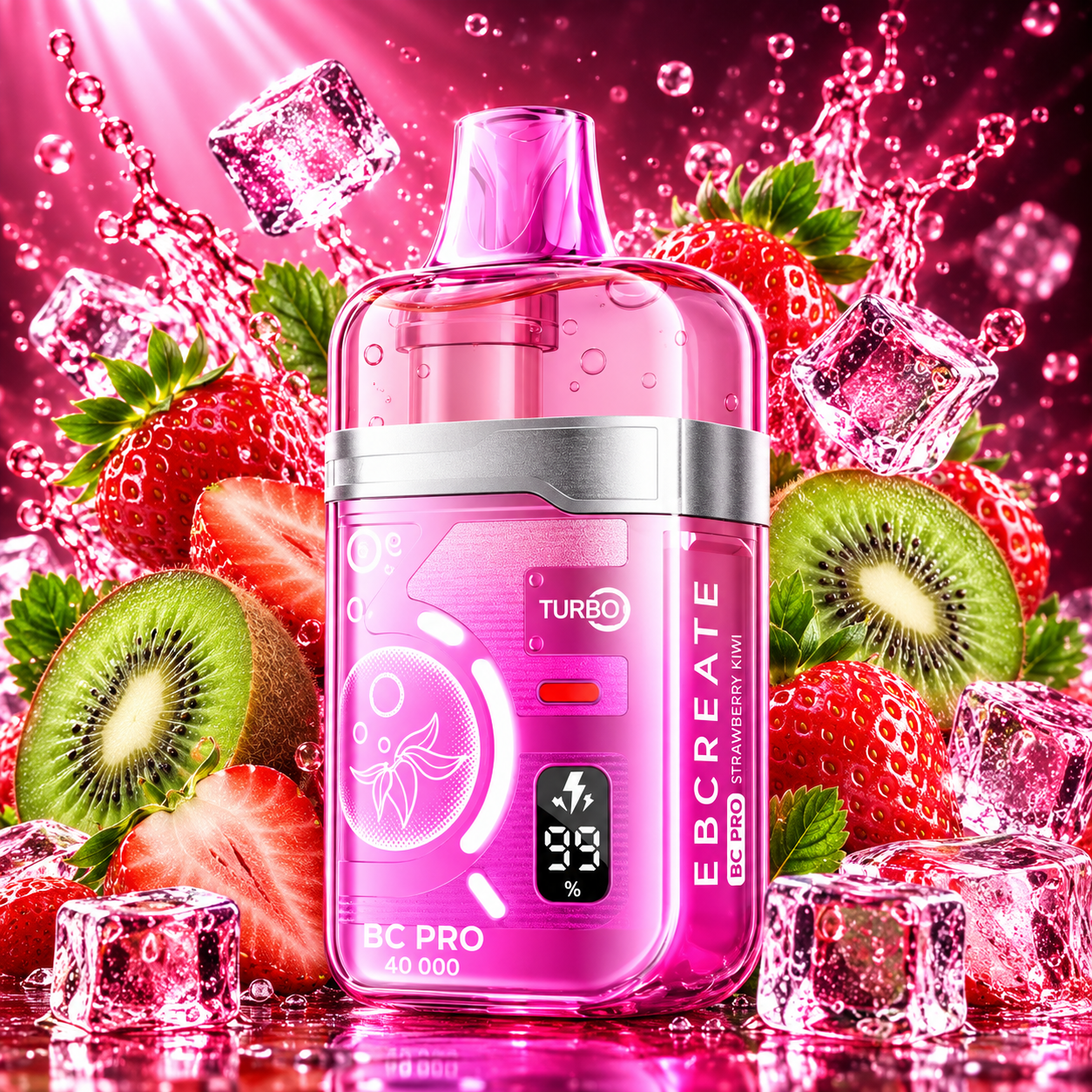 EBCREATE BC PRO 40 000 Strawberry Kiwi