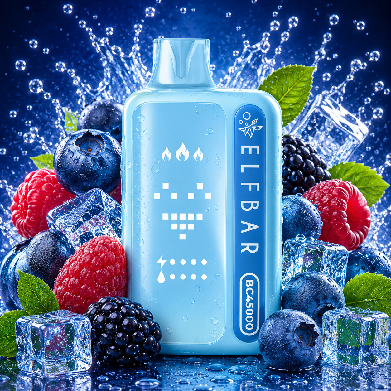Elf Bar BC45000 Blue Razz Ice