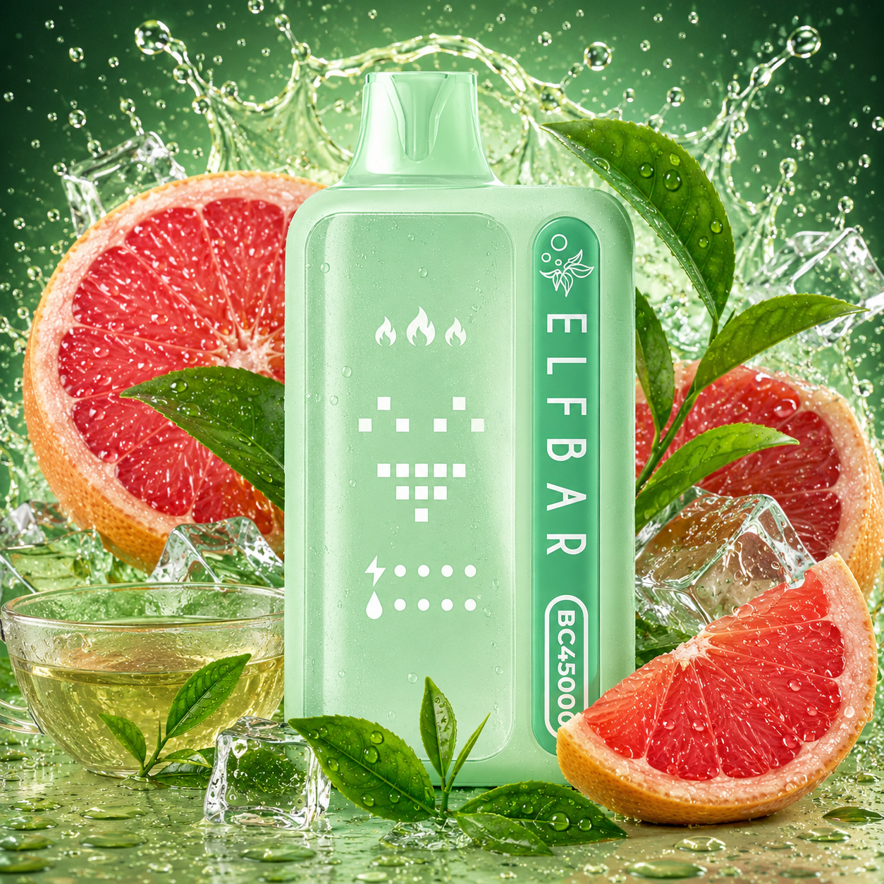 Elf Bar BC45000 Grapefruit Green Tea