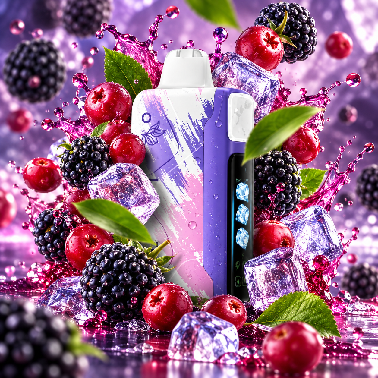 ELF BAR ICE KING 30000 «Чорниця та журавлина»
