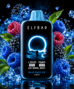 ELF BAR MOON NIGHT 40000 Blue Razz Ice