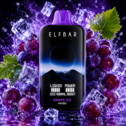 ELF BAR MOON NIGHT 40000 Grape Ice