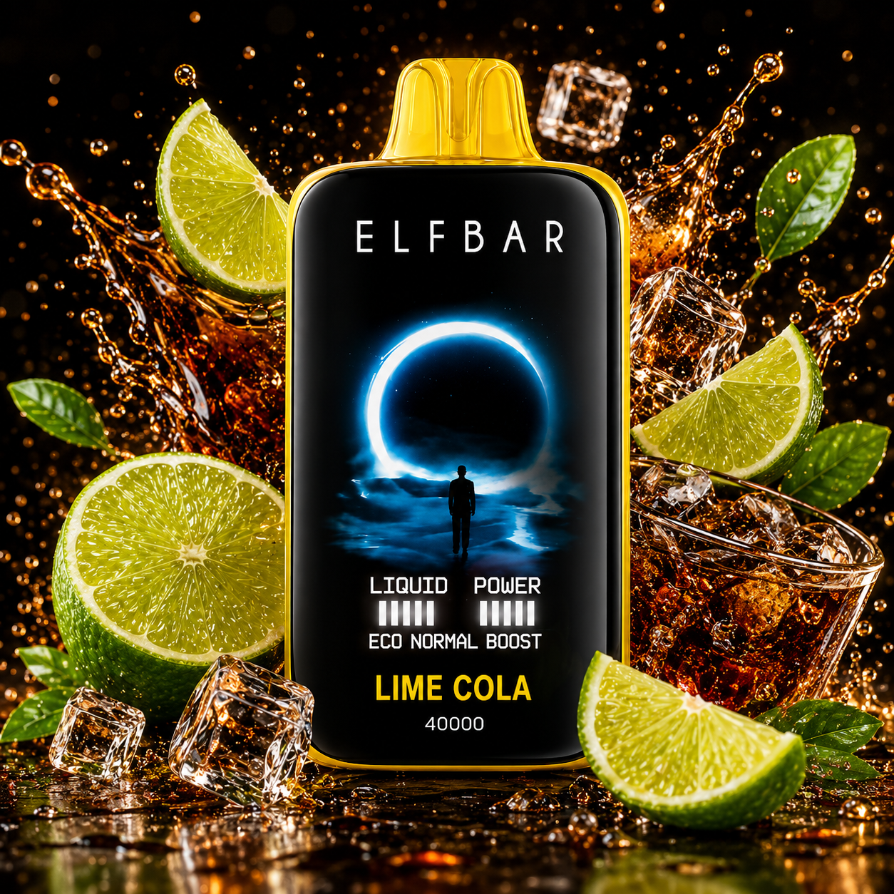 ELF BAR MOON NIGHT 40000 Lime Cola