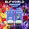 ELF WORLD Tonaldo 66000 Black Dragon ice & Strawberry Banana