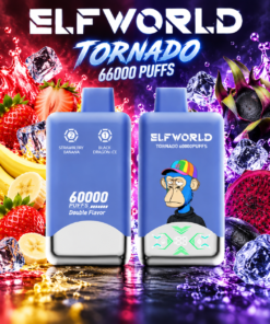 ELF WORLD Tonaldo 66000 Black Dragon ice & Strawberry Banana