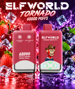 ELF WORLD Tonaldo 66000 Blackcurrant ice & Strawberry cherry