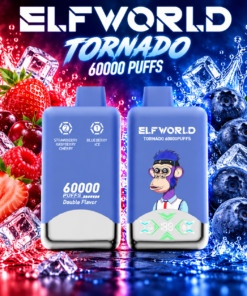 ELF WORLD Tonaldo 66000 Blueberry ice & Strawberry Raspberry Cherry