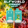 ELF WORLD Tonaldo 66000 Cherry Cola ice & Pineapple Mango Peach