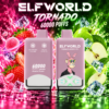 ELF WORLD Tonaldo 66000 Double apple ice & Strawberry big bang