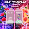 ELF WORLD Tonaldo 66000 Peach ice & Blueberry Raspberry