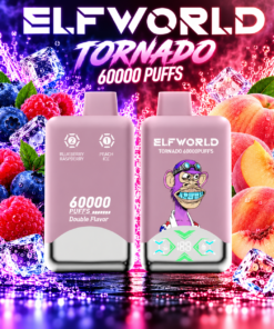 ELF WORLD Tonaldo 66000 «Персиковий лід» та «Чорниця-малина»