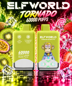 ELF WORLD Tonaldo 66000 «Полуниця, малина, цукерки та ківі, маракуя»