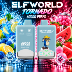 ELF WORLD Tonaldo 66000 Полуниця, кавун, жувальна гумка та синя лимонада