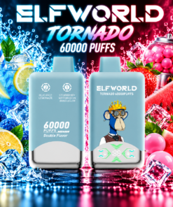 ELF WORLD Tonaldo 66000 Полуниця, кавун, жувальна гумка та синя лимонада