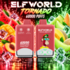 ELF WORLD Tonaldo 66000 Watermelon mango peach & Triple melon ice