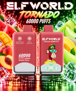 ELF WORLD Tonaldo 66000 «Кавун, манго, персик» та «Потрійний динявий лід»