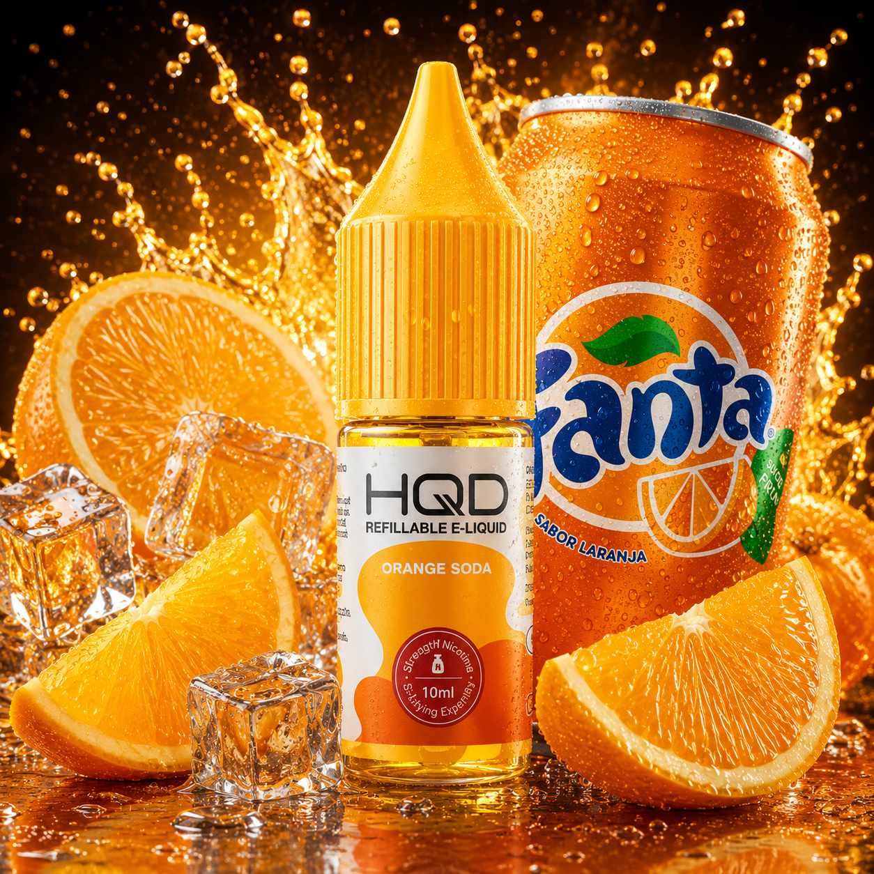 HQD Orange Soda