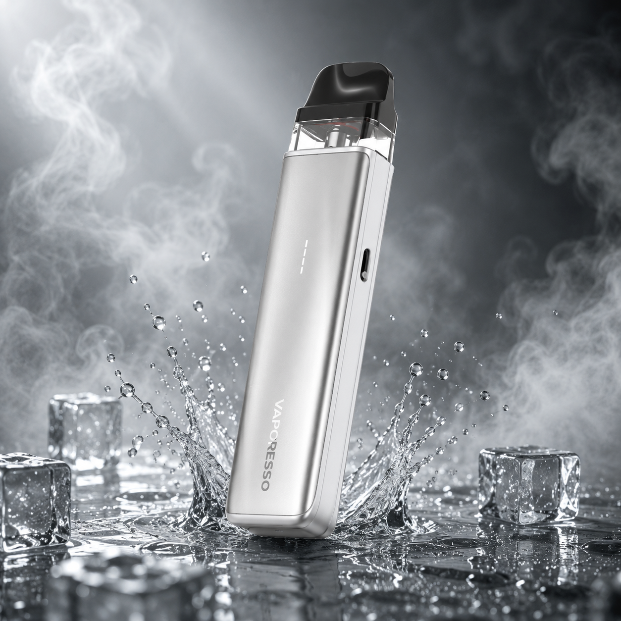 Vaporesso XROS 5 Mini Pod Kit 1500 мА·год, титаново-срібний