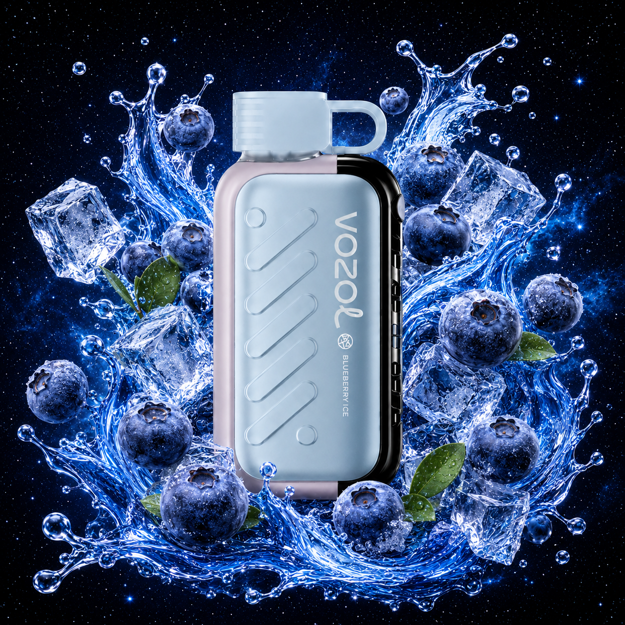 Vozol Gear Ice & Sweet 50000 Blueberry Ice