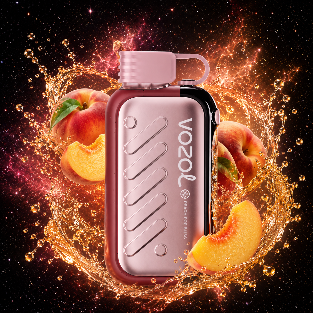 Vozol Gear Ice & Sweet 50000 Peach Pop Bliss