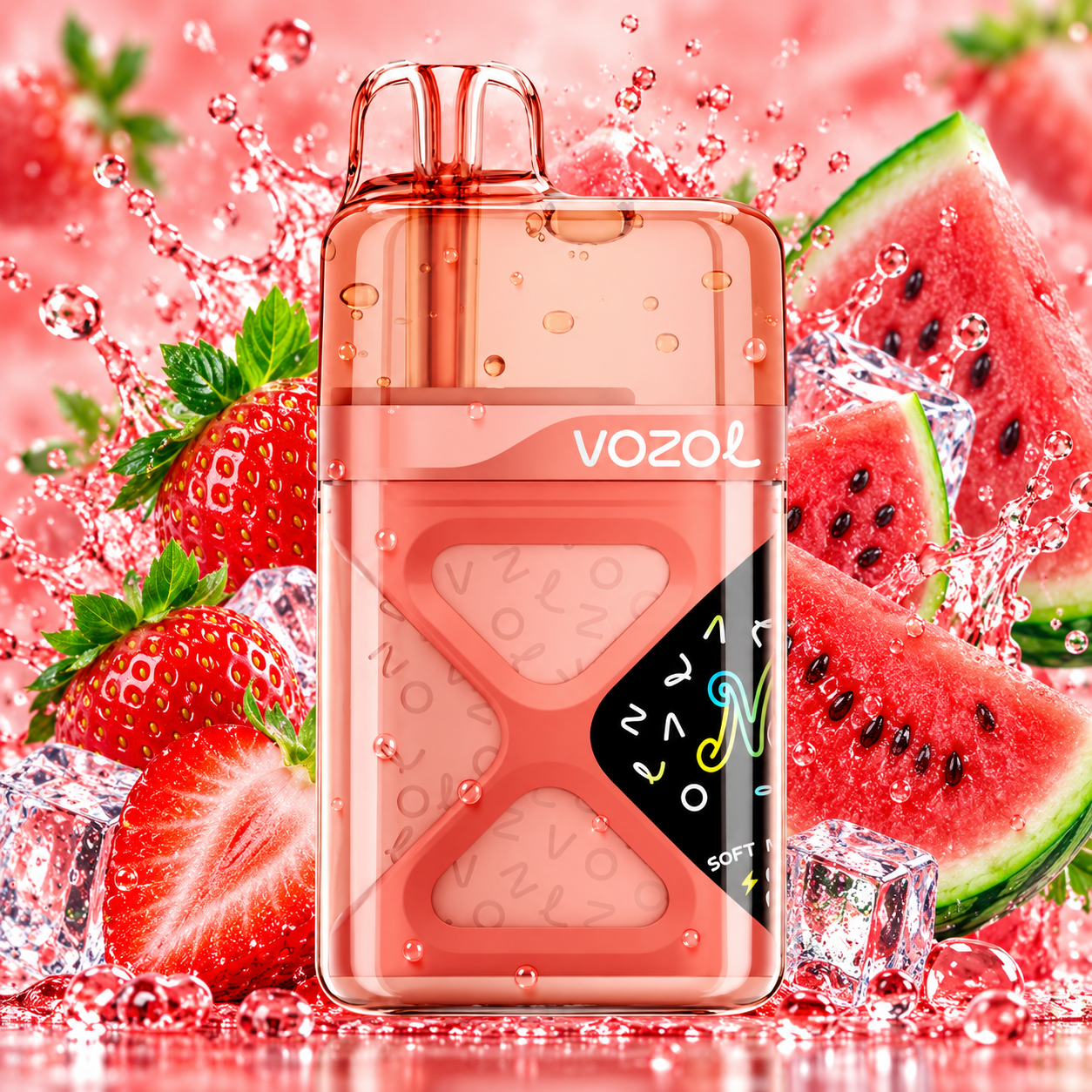 VOZOL NEON 60000 «Полуниця та кавун»
