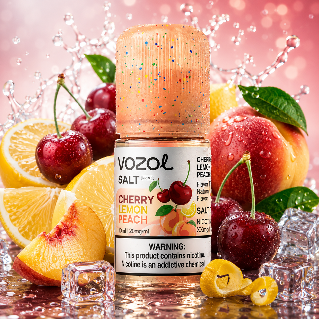 Vozol Prime Cherry Lemon Peach