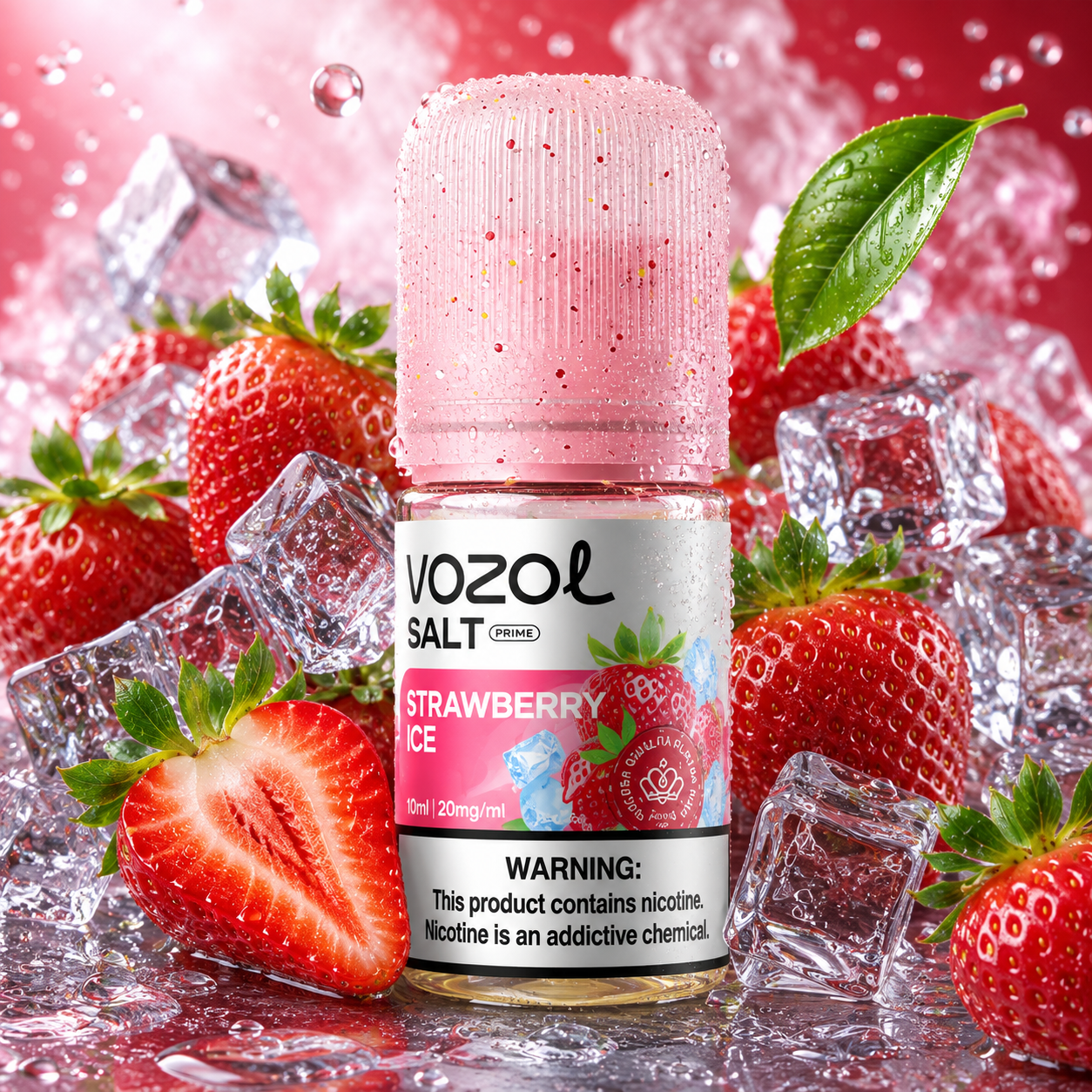 Vozol Prime Strawberry lce