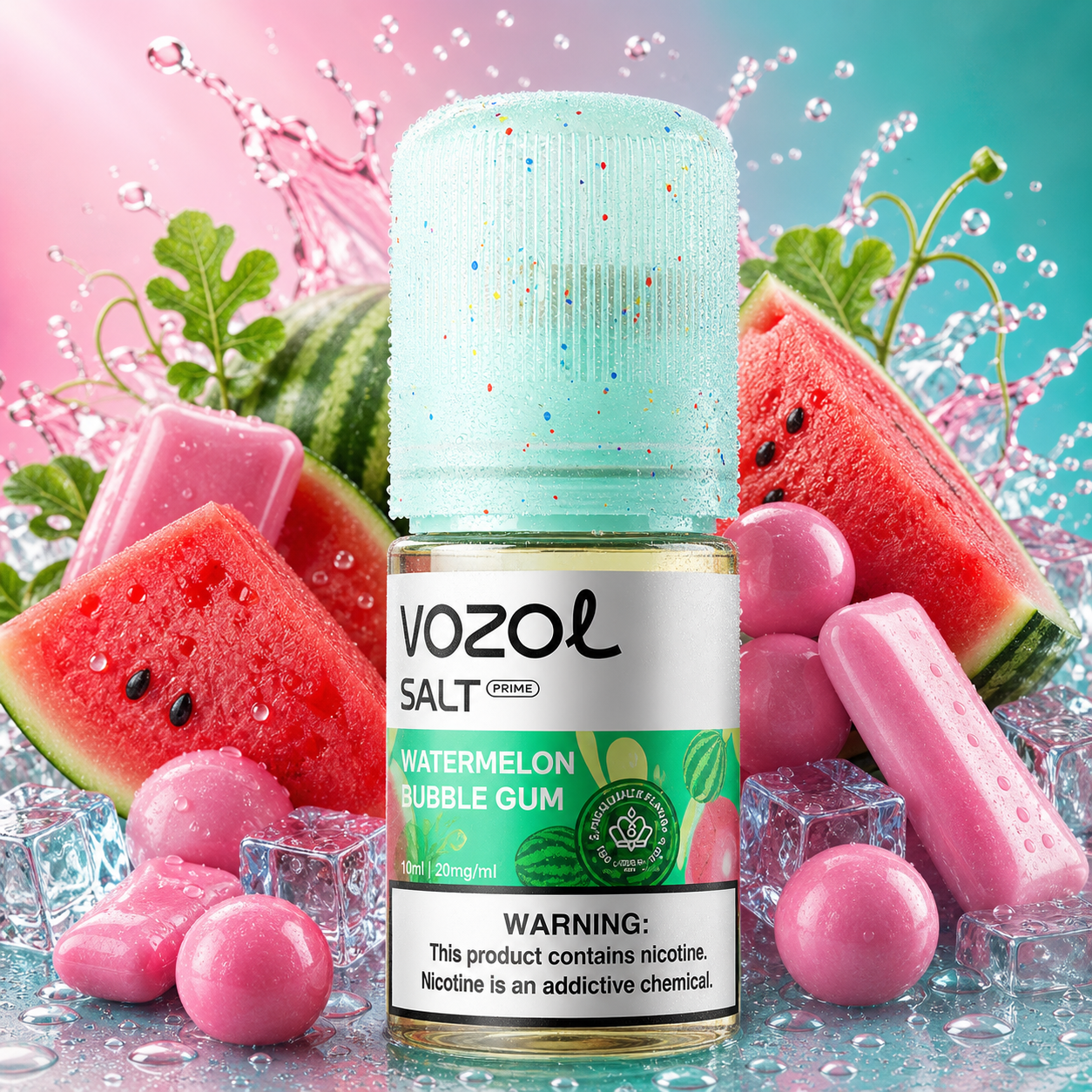 Vozol Prime Watermelon Bubble Gum