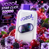 Vozol Star Click 50000 Blackberry Pomegranate Cherry