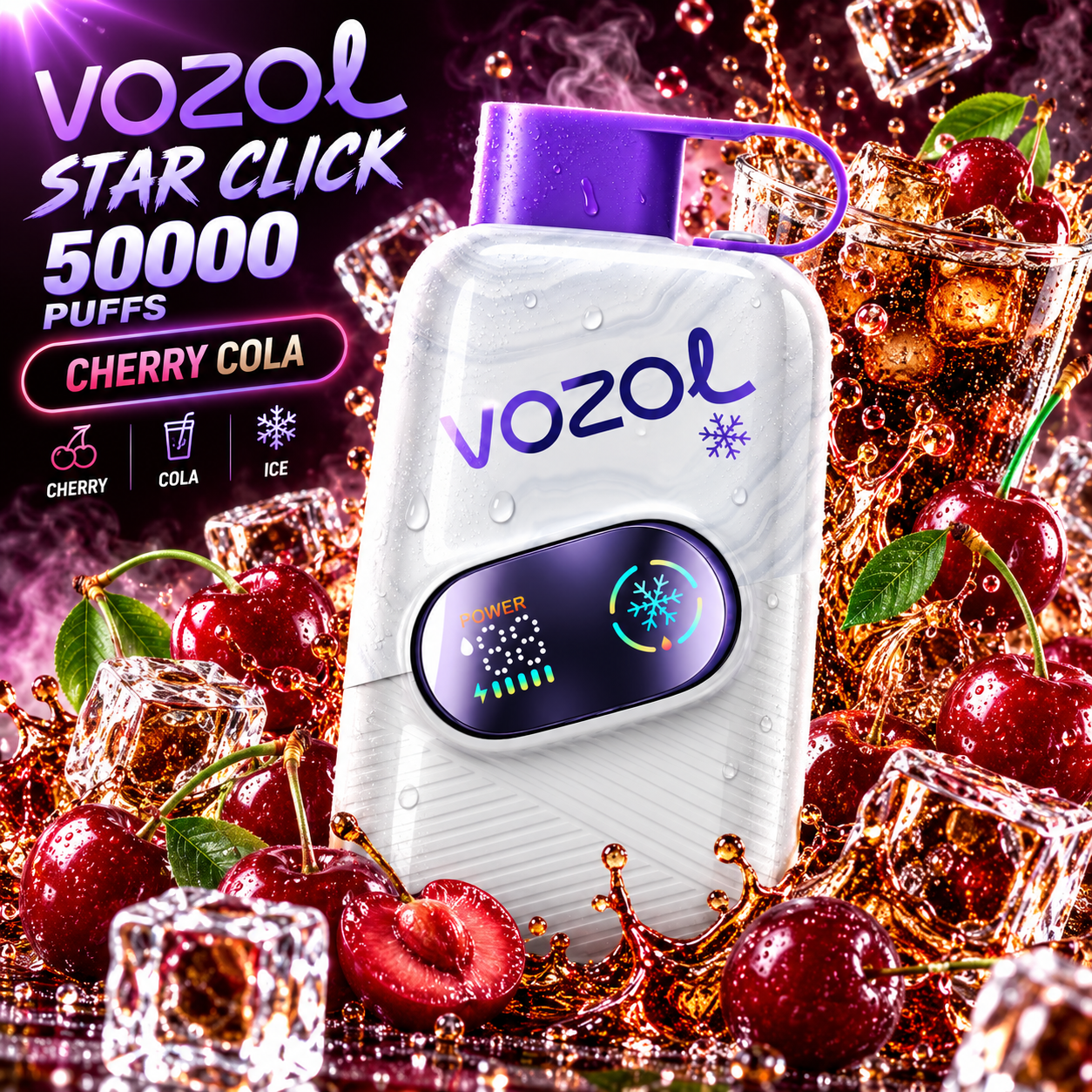 Vozol Star Click 50000 Cherry Cola