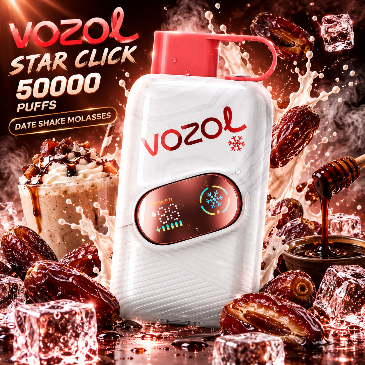 Vozol Star Click 50000 Date Shake Меласа