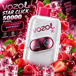 Vozol Star Click 50000 Полуниця, Малина, Вишня